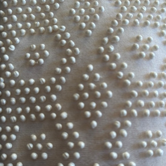 Vintage Beaded Cream Clutch - Picture 3 of 3